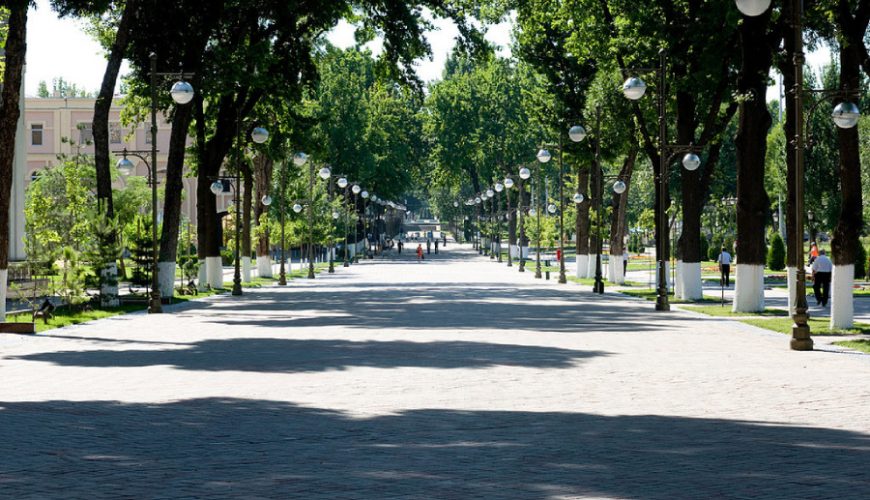 broadway street tashkent